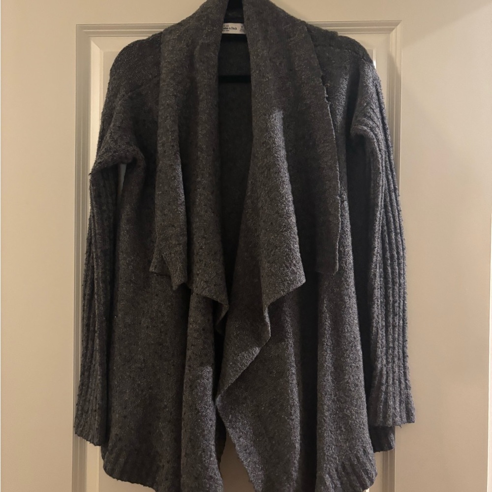 Abercrombie & Fitch Charcoal Cardigan